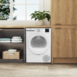 Asciugatrice 9 kg/ Classe D/ A Pompa di Calore BEKO mod. BMT93EW