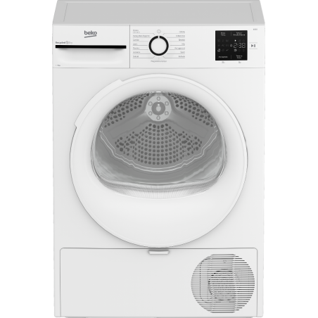 Asciugatrice 9 kg/ Classe D/ A Pompa di Calore BEKO mod. BMT93EW