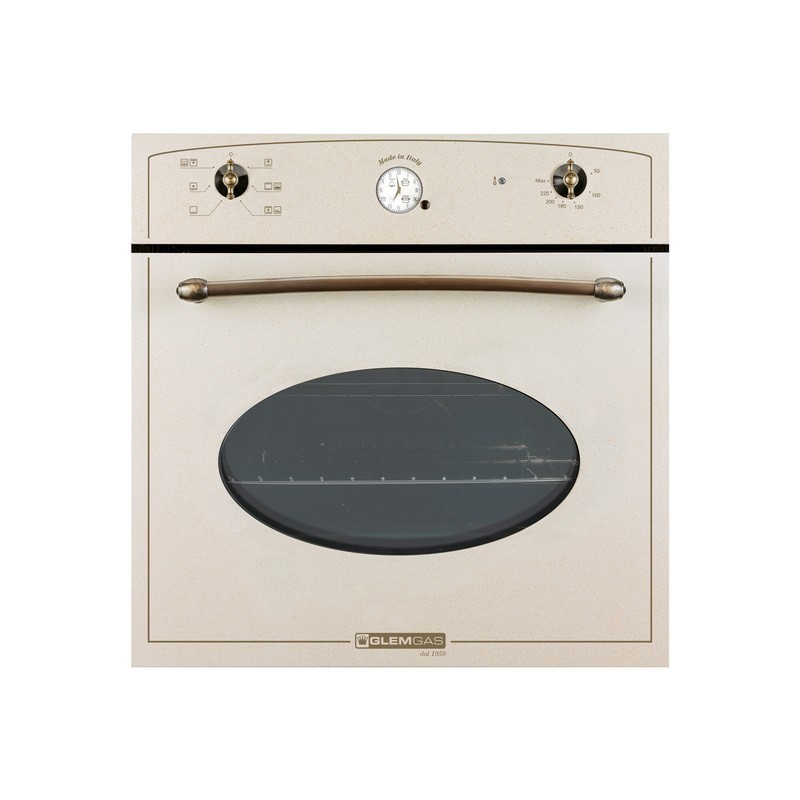 Forno da incasso/ Elettrico multifunzione/ Cl. A/ Sabbia GLEMGAS mod. GFT64SA-S3