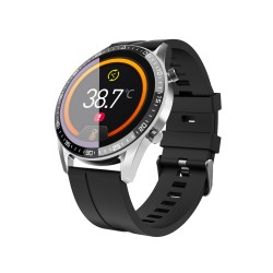 Smartwatch con Temperatura e Pressione Sanguigna/ IP67/ Argento TREVI mod. T-FIT 290 HBT