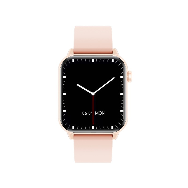 Smartwatch con Funzione Chiamata Wireless/ AMOLED/ Full Touch/ 1.85"/ Always On/ Rosa TREVI mod. T-FIT 201 A