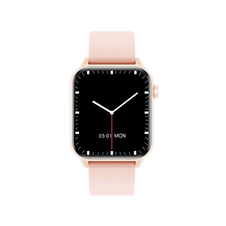 Smartwatch con Funzione Chiamata Wireless/ AMOLED/ Full Touch/ 1.85"/ Always On/ Rosa TREVI mod. T-FIT 201 A